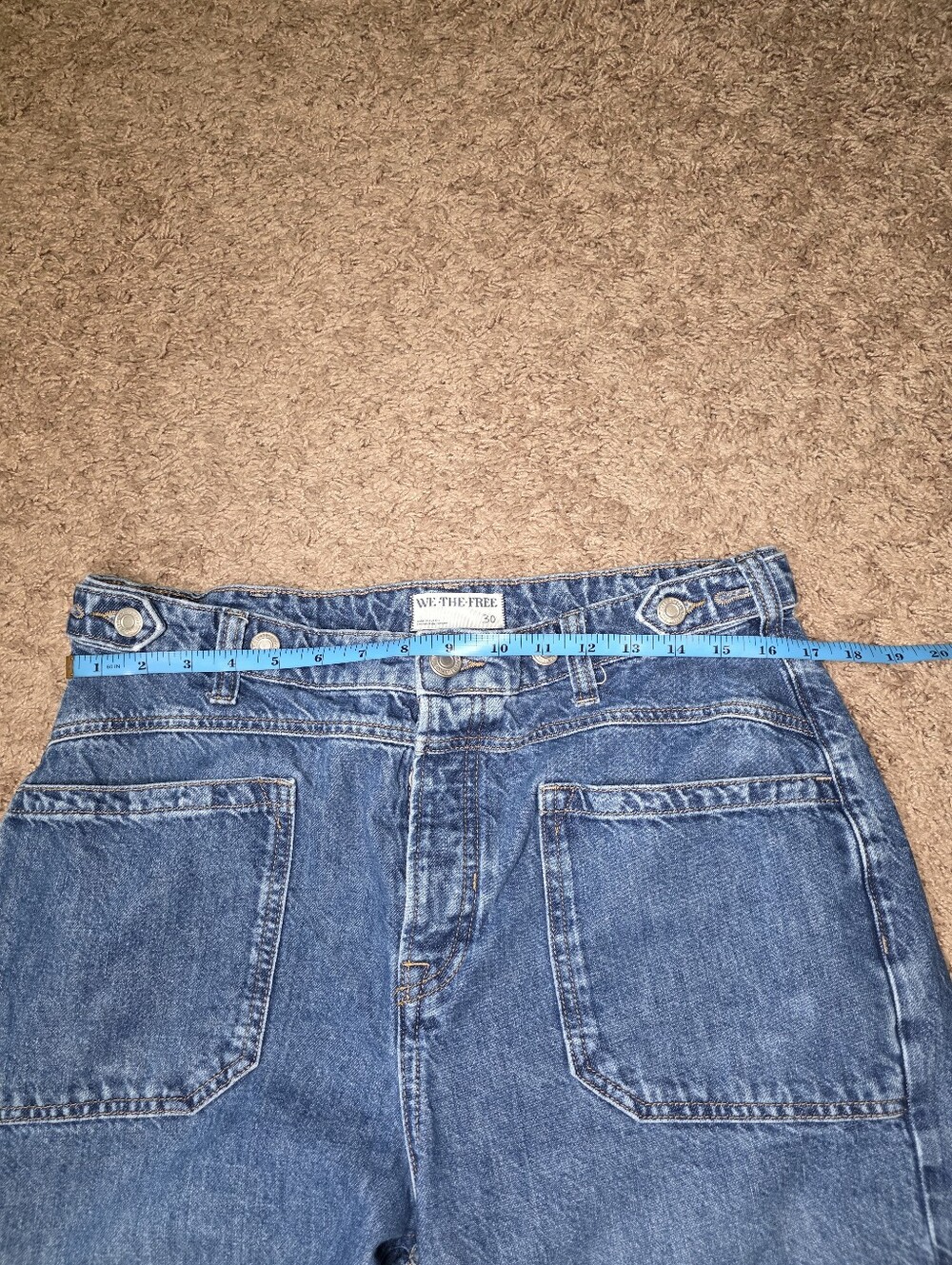 We The Free Palmer Wide Leg Jeans Size 30 - Picture 9 of 15